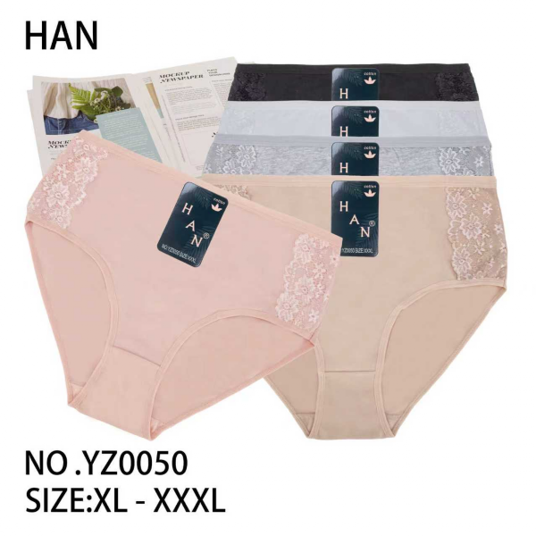 Majtki damskie Roz XL-3XL, Mix kolor Paczka 24 szt 1